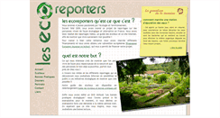 Desktop Screenshot of lesecoreporters.fr